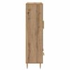 vidaXL Alacena Roble artesanal 69,5 x 31 x 115 cm Madera contrachapada