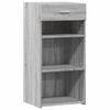 vidaXL Aparador madera de ingenier&iacute;a gris Sonoma 45x42,5x93 cm