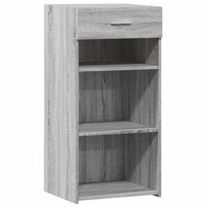 vidaXL Aparador madera de ingenier&iacute;a gris Sonoma 45x42,5x93 cm