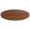 vidaXL Tablero de mesa redonda madera de roble marr&oacute;n oscuro &Oslash;40x1,5cm