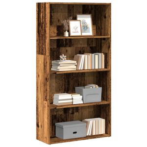 vidaXL Estanter&iacute;a madera de ingenier&iacute;a color envejecido 80x30x152 cm