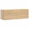 vidaXL Armario de pared madera ingenier&iacute;a roble Sonoma 100x36,5x35 cm