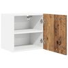 vidaXL Mueble colgante con puerta 2 pcs Madera Vieja y 40 x 31 x 40 cm