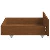 vidaXL Estructura de cama 4 cajones madera pino marrón miel 160x200 cm