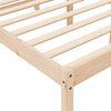 vidaXL Cama para personas mayores madera maciza de pino 200x200 cm