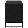 vidaXL Gabinete de TV con caj&oacute;n Roble Negro 100 x 36 x 49,5 cm