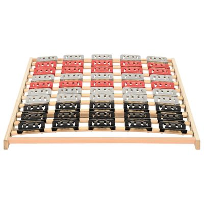 vidaXL Estructura de cama con 12 listones y soportes 90x200 cm