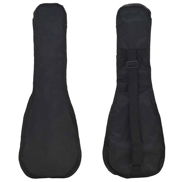 vidaXL Set de ukelele soprano con funda para niños azul bebé 21"