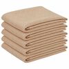 vidaXL Tela para Mesa 5 uds. Redondo Beige &Oslash; 180 cm