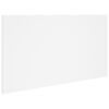 vidaXL Cabecero de cama madera contrachapada blanco 160x1,5x80 cm