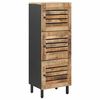 vidaXL Armarios de Almacenamiento Natural 40 x 33 x 110 cm