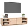 vidaXL Mueble de TV de madera maciza de pino 156x40x40 cm
