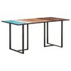 vidaXL Mesa de comedor de madera maciza reciclada 160 cm