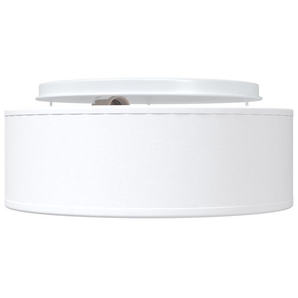 vidaXL Lámpara de techo Blanco 30 x 13.5 cm tela