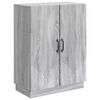 vidaXL Aparador Gris Sonoma 66 x 34,5 x 87 cm Madera de Ingenier&iacute;a