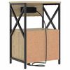 vidaXL Armario de Noche con caj&oacute;n 2 pcs Roble Sonoma 40 x 31 x 60 cm