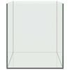 vidaXL Acuario con almacenamiento Transparente 60 x 35 x 40 cm Cristal