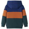 Sudadera infantil con capucha y cremallera 92