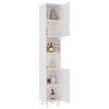 vidaXL Armario de baño madera contrachapada blanco 30x30x179 cm