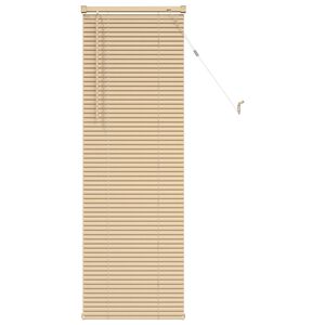 vidaXL Persiana Veneciana Marr&oacute;n Claro con Patr&oacute;n 150 x 50 cm PVC