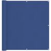 vidaXL Pantalla de Balc&oacute;n Azul 110 x 800 cm Tela Oxford