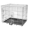 vidaXL Jaula para perros plegable de metal M