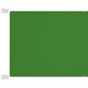 vidaXL Toldo vertical verde claro 140x360 cm tela oxford
