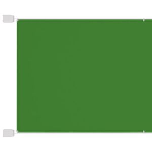 vidaXL Toldo vertical verde claro 140x360 cm tela oxford
