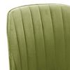 vidaXL Sillas de comedor giratorias 2 unidades terciopelo verde claro