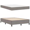vidaXL Cama tipo Box Spring Taup&eacute; 160 x 200 cm tela