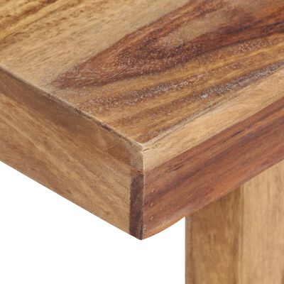 vidaXL Mesa de centro de madera maciza de sheesham 100x50x35 cm