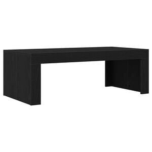 vidaXL Mesa de Caf&eacute; Roble Negro 102 x 50 x 35 cm Madera de ingenier&iacute;a