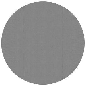 vidaXL Tapiz de suelo piscina geotextil de poli&eacute;ster gris claro &Oslash;306cm