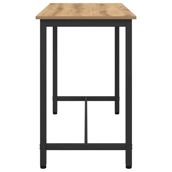 vidaXL Mesa Roble artesanal 100 x 50 x 76,5 cm