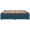 vidaXL Estructura de cama sin colch&oacute;n terciopelo azul 200x200 cm