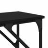 vidaXL Mesa Consola Roble Negro 180 x 30 x 75 cm Madera de ingenier&iacute;a