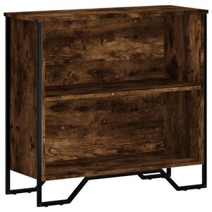 vidaXL Estanter&iacute;a madera de ingenier&iacute;a roble ahumado 80x31x74,5 cm