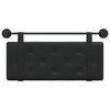 vidaXL Cabecera Colgante Negro 100 cm Cuero sint&eacute;tico