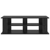 vidaXL Soporte para TV Roble Negro 96 x 35 x 33,5 cm