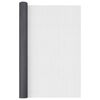 vidaXL Malla mosquitera de fibra de vidrio gris 112x500 cm
