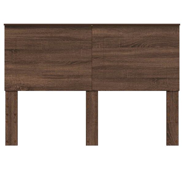 vidaXL Cabecero Roble Marr&oacute;n 200 cm Madera contrachapada