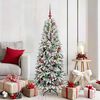vidaXL Árbol de Navidad artificial con 150 LED 63 x 63 x 150 cm