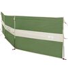 vidaXL Cortaviento de camping impermeable verde 490x123 cm