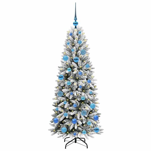 vidaXL Árbol de Navidad artificial con 150 LED 63 x 63 x 150 cm