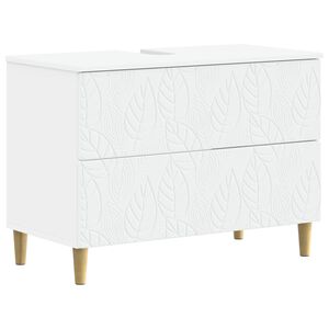 vidaXL Mueble de lavabo para ba&ntilde;o DELFT Blanco 82 x 41 x 59 cm