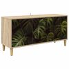 vidaXL Mueble de TV ELBURG 102 x 33 x 50 cm Sonoma