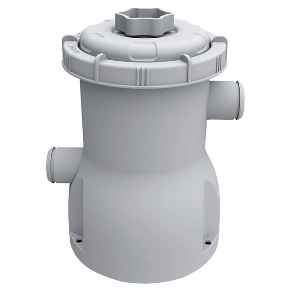 Happy People Bomba de filtro para piscina 12 V 1136 L/h