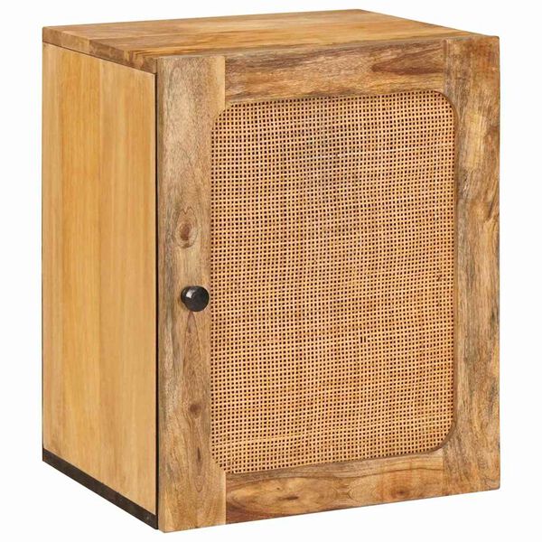 vidaXL Gabinete Colgante de Ba&ntilde;o con estante Marr&oacute;n 38 x 33 x 48 cm