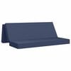 vidaXL Sof&aacute; Cama Plegable 200 x 67 x 45 cm Azul