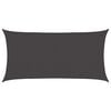 vidaXL Toldo Vela Gris antracita 2,5 x 6 m HDPE